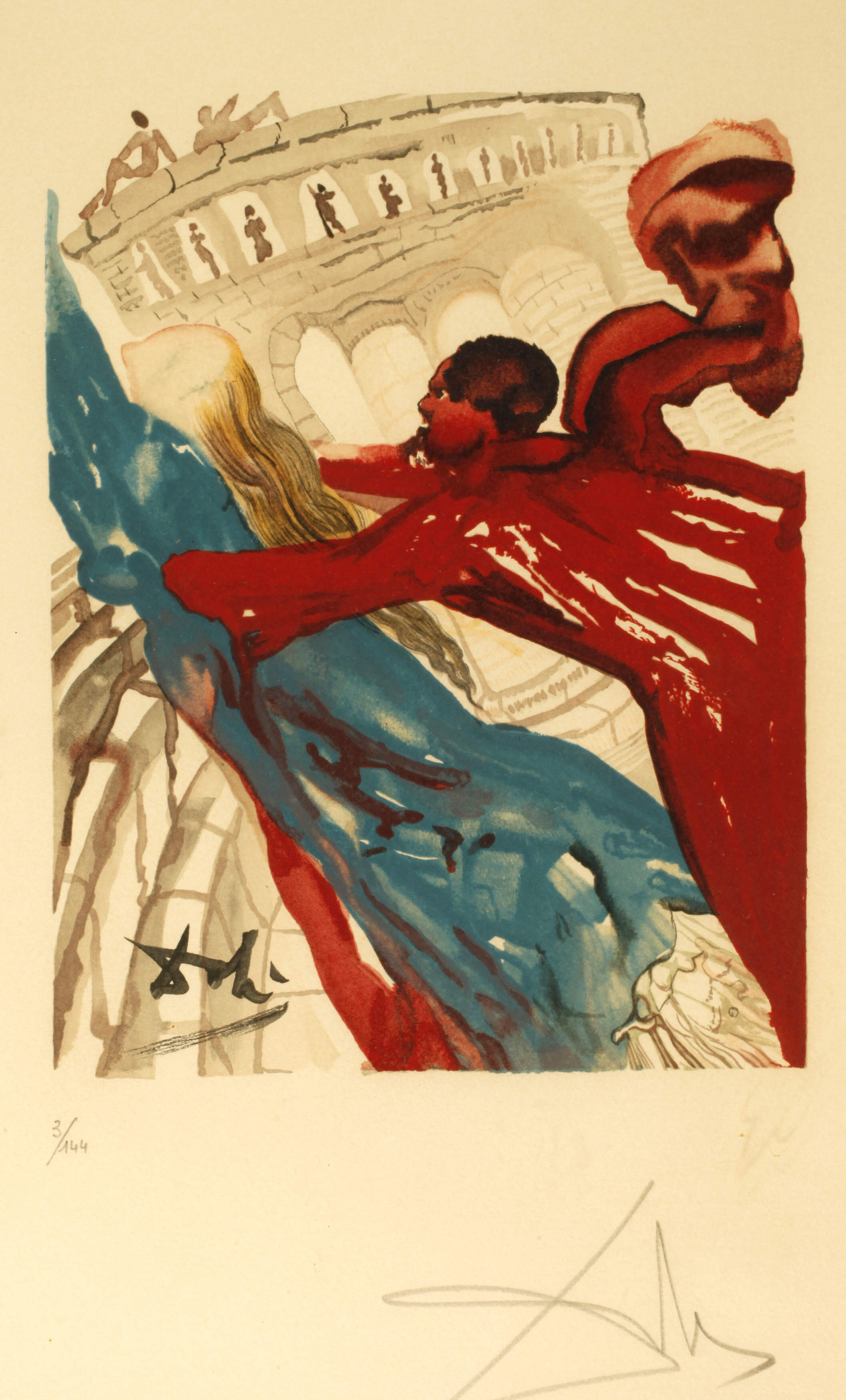 nach Salvador Dali, "Mais ô Belle Dionée"