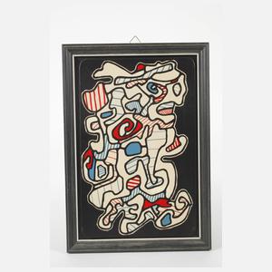 Jean Dubuffet, aus "Banque de l´Hourloupe"
