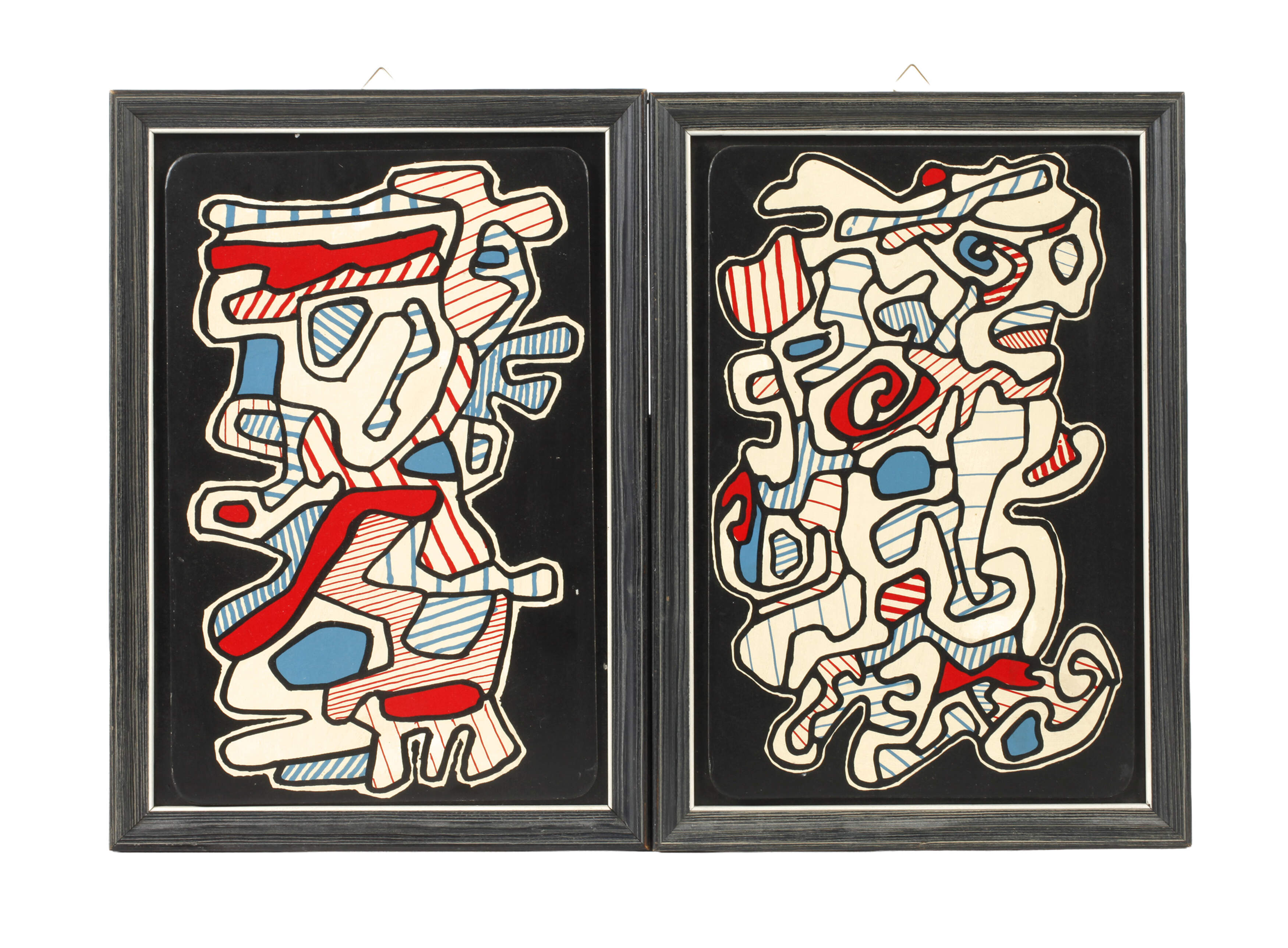 Jean Dubuffet, aus "Banque de l´Hourloupe"