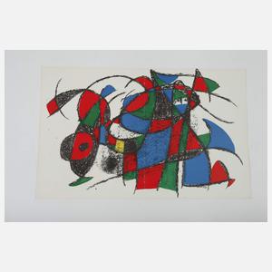 Joan Miró, Paar Lithographien