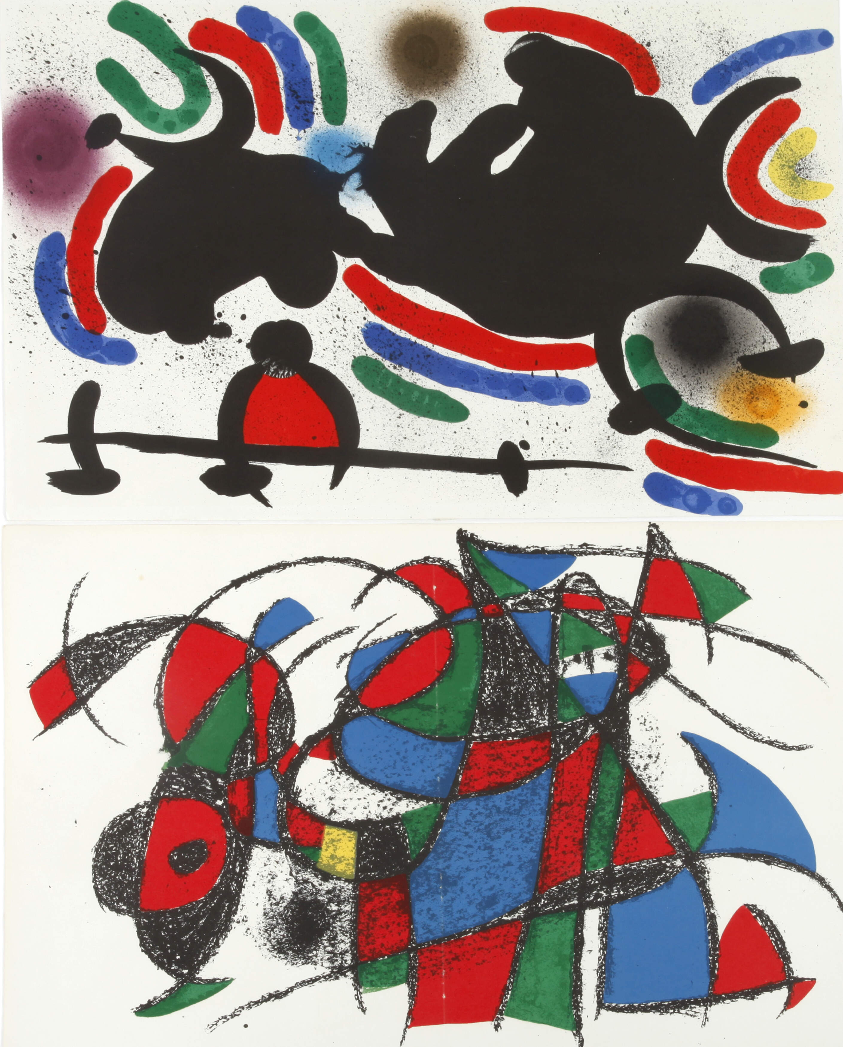 Joan Miró, Paar Lithographien