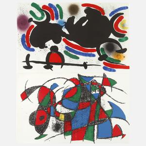 Joan Miró, Paar Lithographien