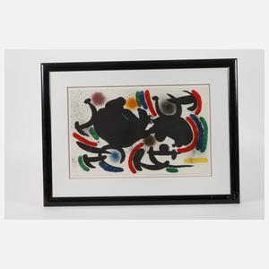 Joan Miró, Abstrakte Komposition