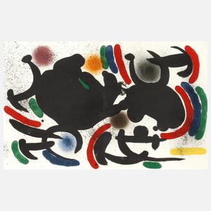 Joan Miró, Abstrakte Komposition