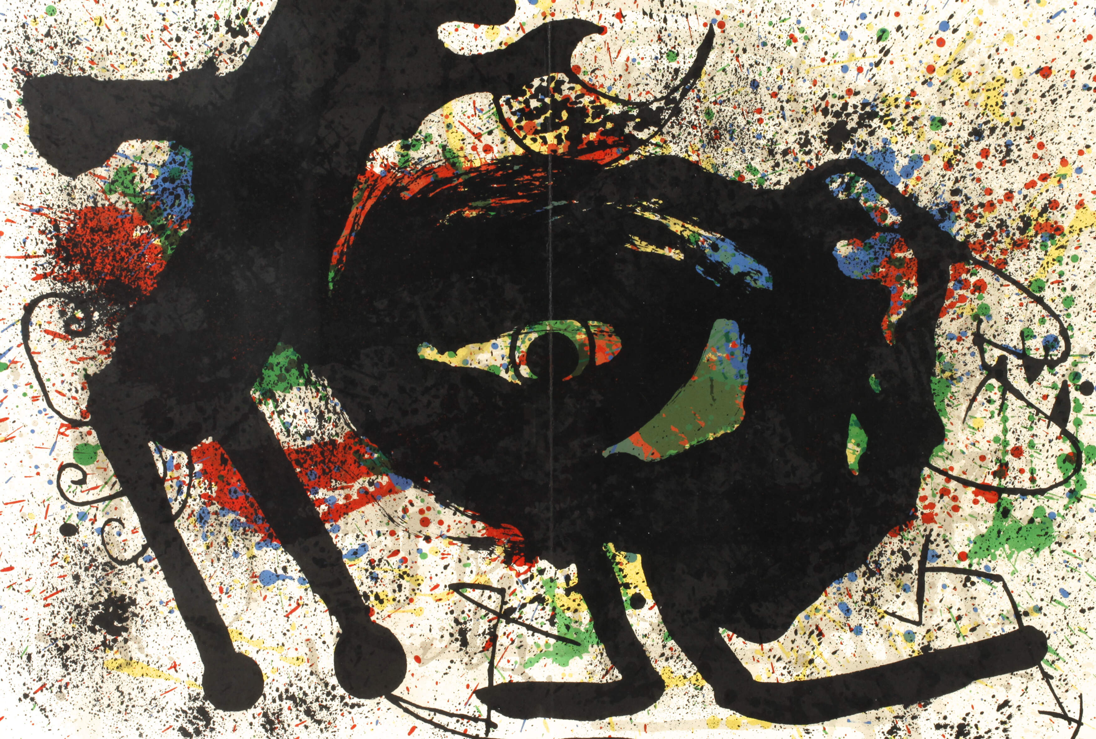 Joan Miró, "Sobreteixims III"