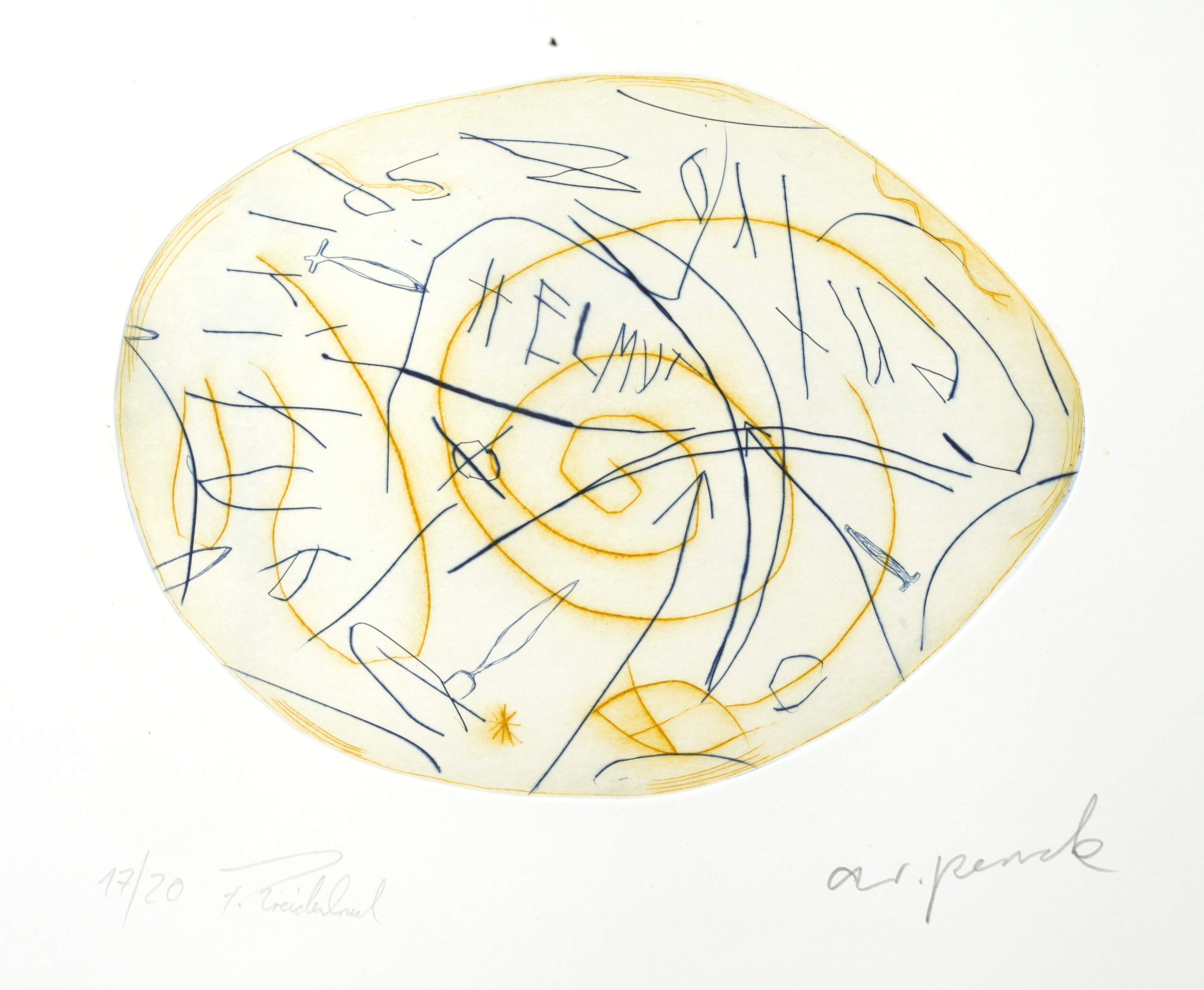 A. R. Penck/Frank Breidenbruch, Abstraktion