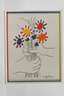 nach Pablo Picasso, "Fleurs et mains"