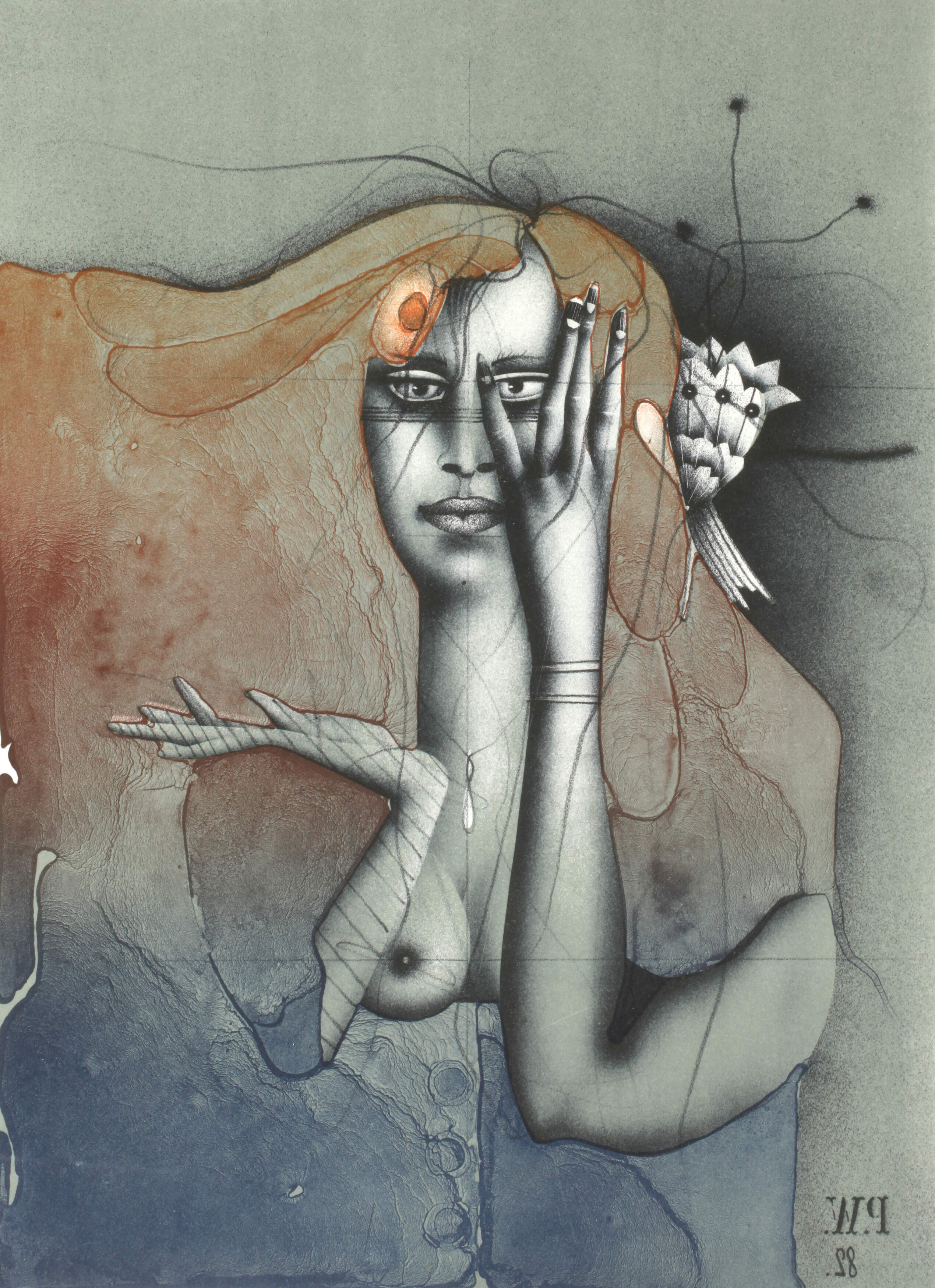 Paul Wunderlich, "Nicht sehen"