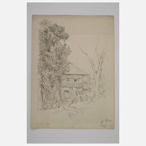 Albert Berg, Haus in Japan