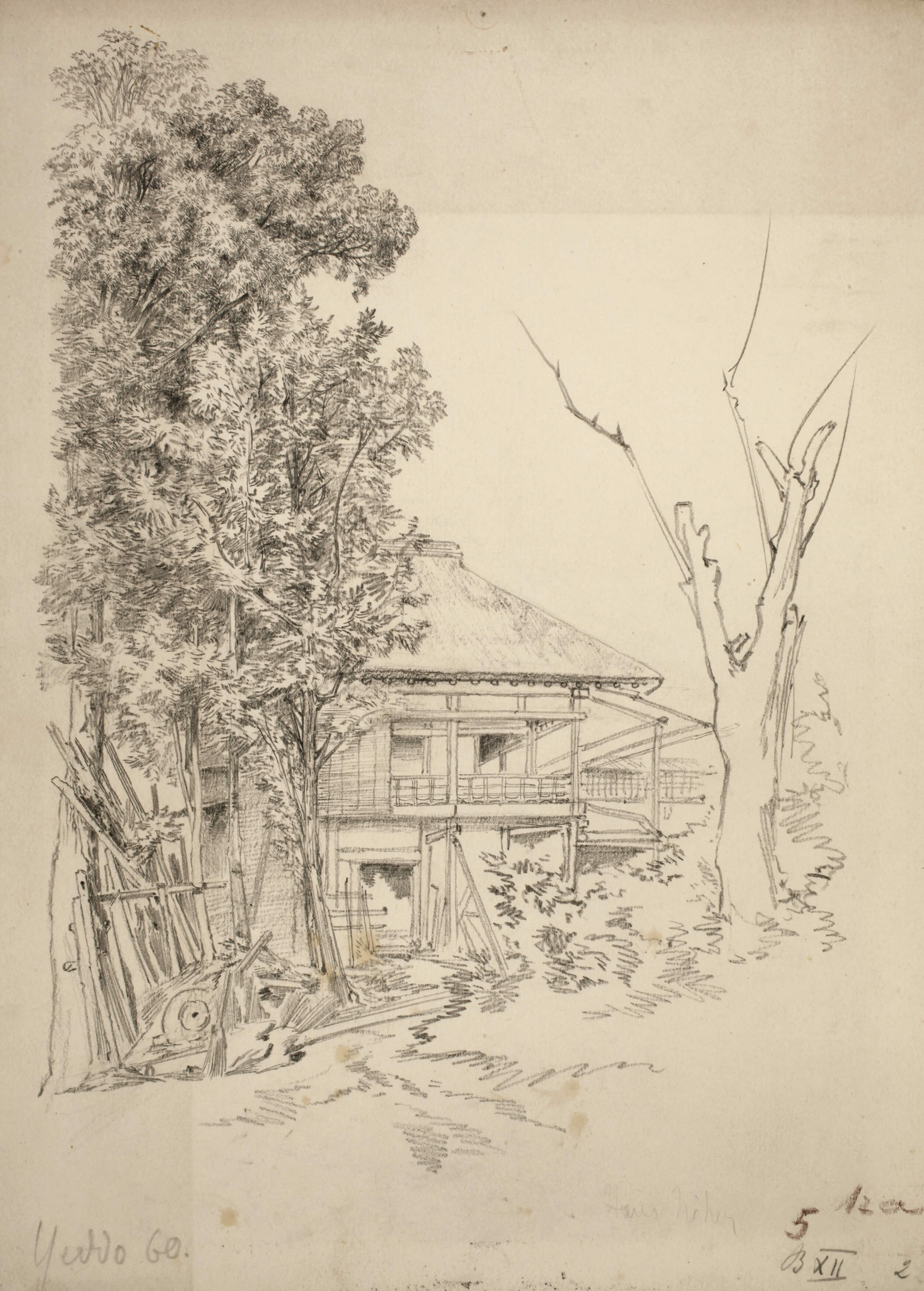 Albert Berg, Haus in Japan