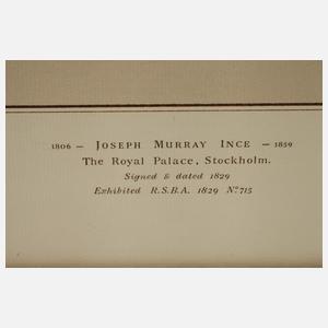 Joseph Murray Ince, The Royal Palace in Stockholm