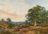 Henry Jutsum, Landschaft mit Holzfällern