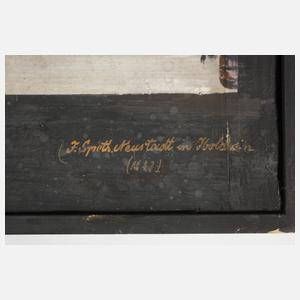 F. Speth, "Gambettas Leichenzug in Paris 6. Januar 1883"