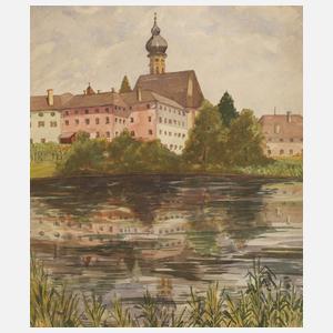 Hermann Stockmann, Blick auf das Kloster Höglwörth