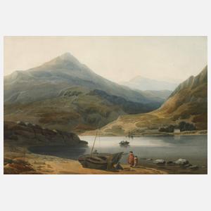 John Varley I., attr., Am Seeufer