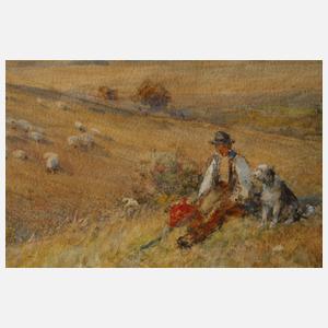 Ernest Albert Waterlow, Hirtenlandschaft