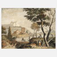 nach Francesco Zuzarelli, Stadt am See111