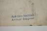 Arthur Degner, Herrenportrait