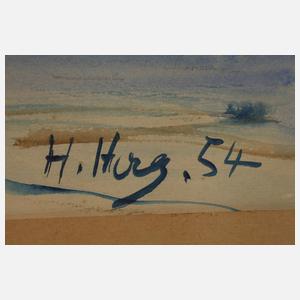 Hanns Hagenauer, Winter in den Bergen