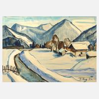 Hanns Hagenauer, Winter in den Bergen111
