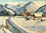 Hanns Hagenauer, Winter in den Bergen