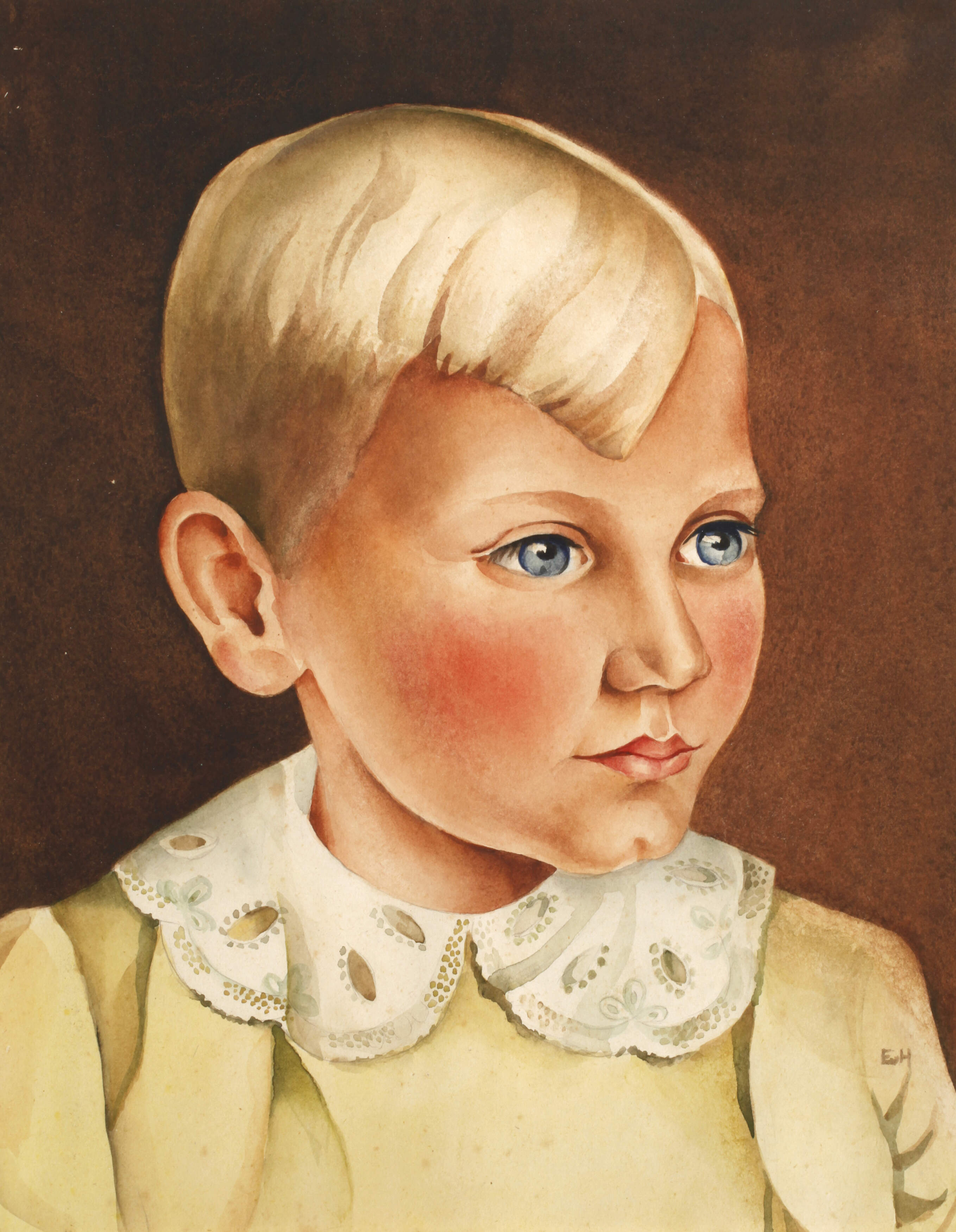 Emil van Hauth, attr., Knabenbildnis