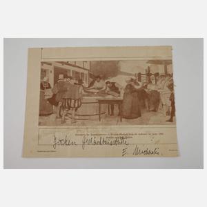 Egon von Kameke, Drei Arbeiten auf Papier