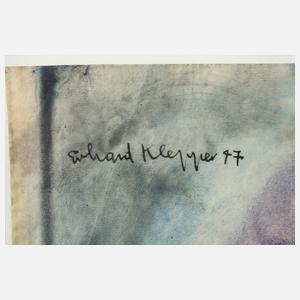 Erhard Klepper, Hinter der Bühne