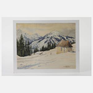 Max Märtens, Kapelle im Gebirge