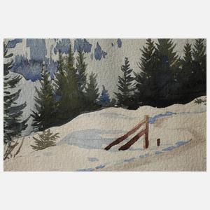 Max Märtens, Kapelle im Gebirge