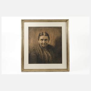 Rudolph Riemerschmid, Bildnis einer älteren Dame