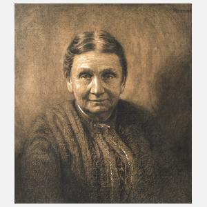 Rudolph Riemerschmid, Bildnis einer älteren Dame
