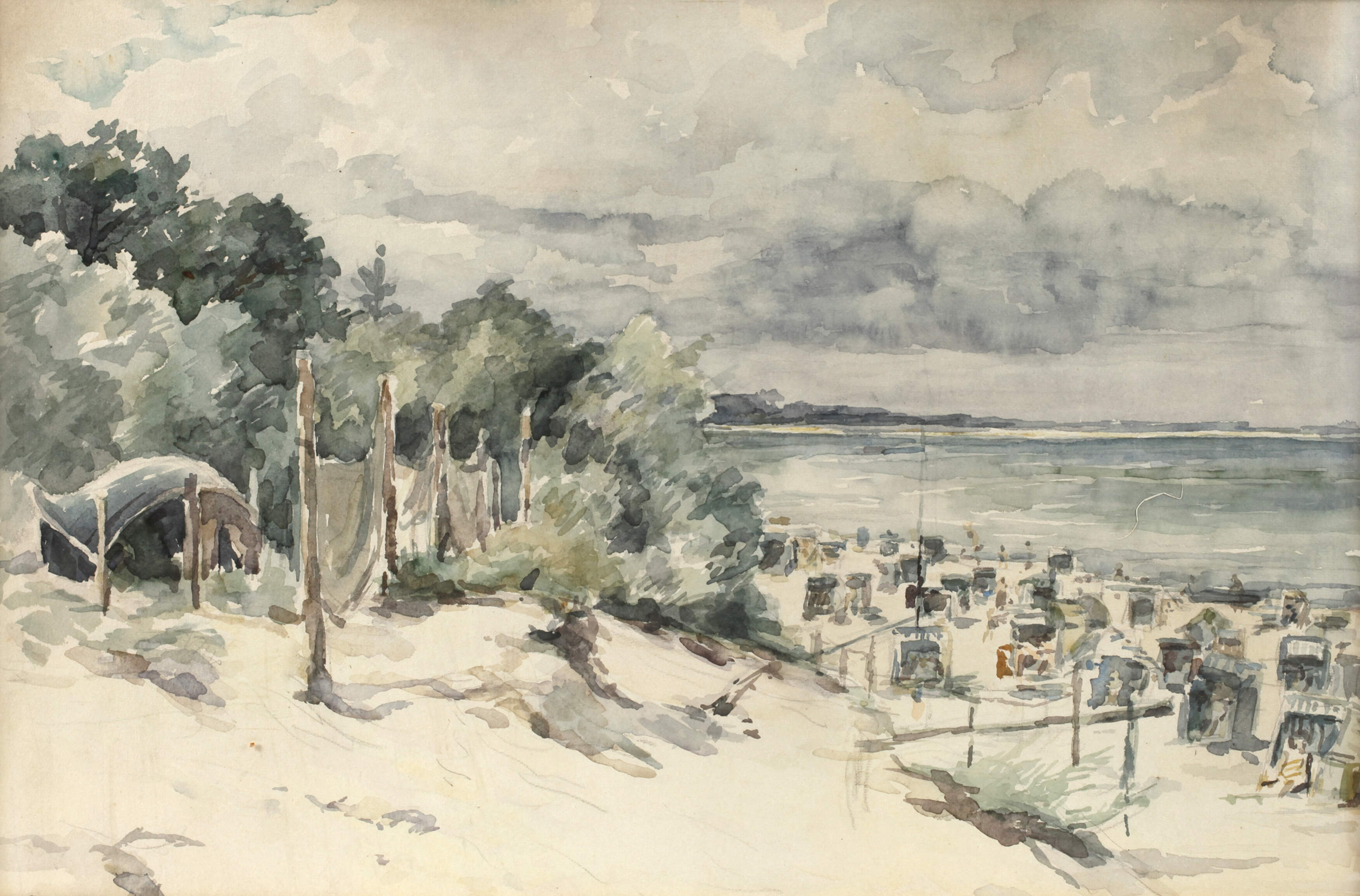 Engelbert Schoner, Am Ostseestrand