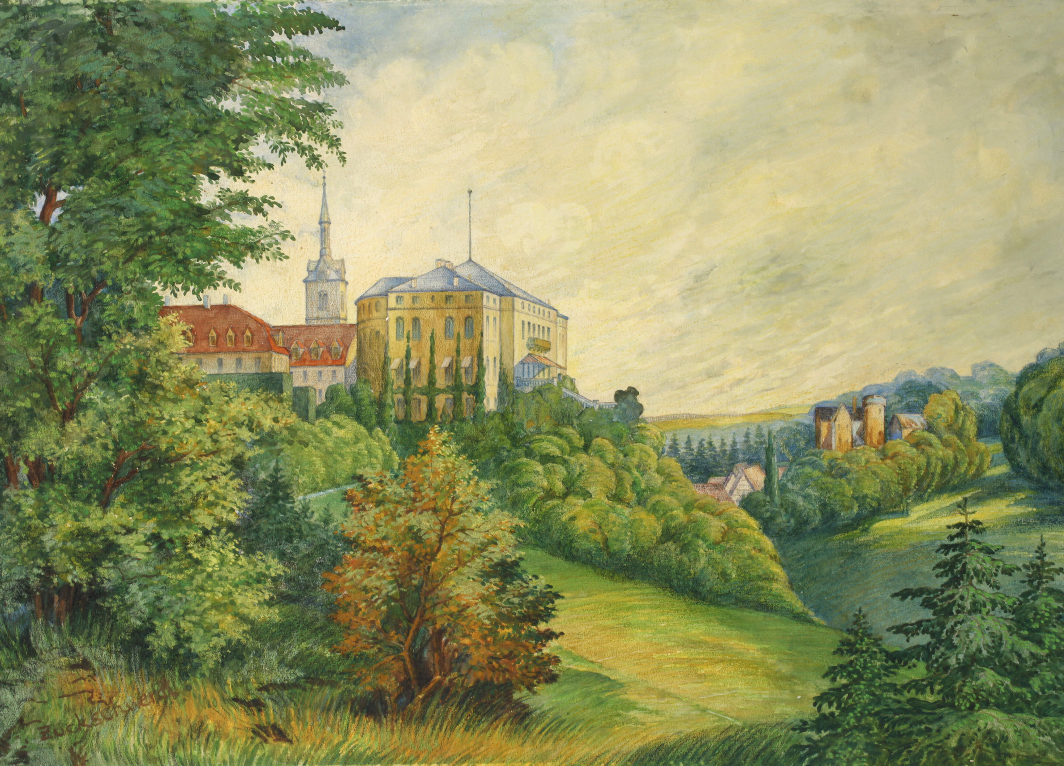Zuckschwerdt, Jagdschloss Ettersberg bei Weimar
