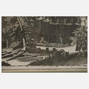 Matthäus Seutter, Karte Bergbau Erzgebirge