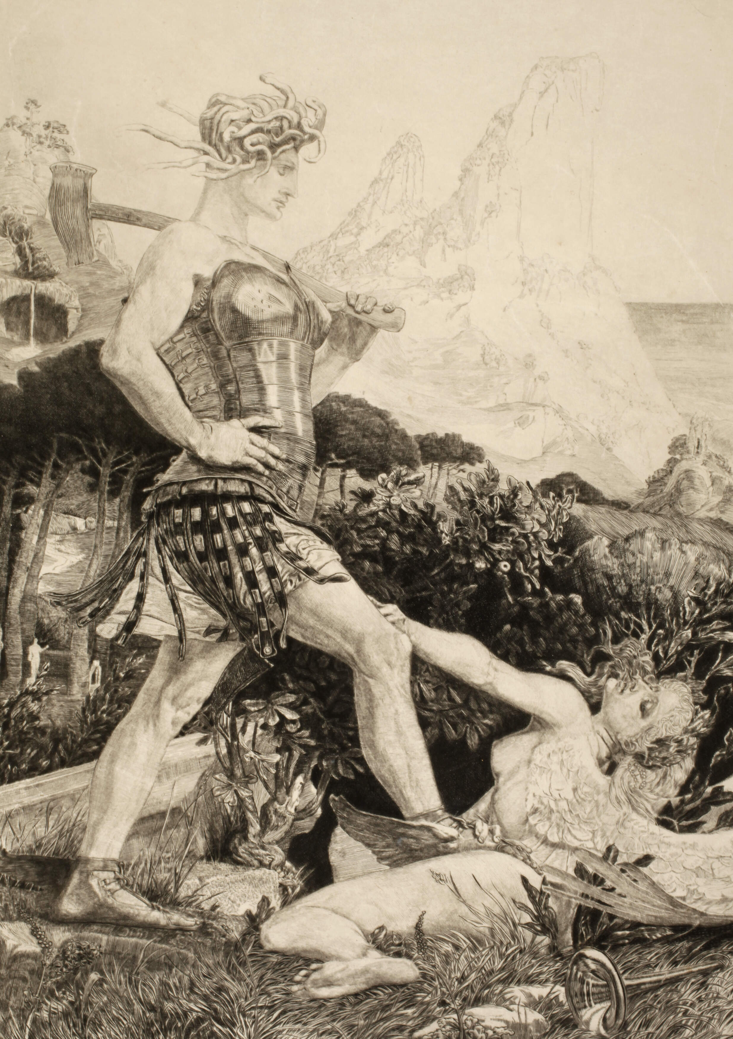 Max Klinger, "Zeit und Ruhm"