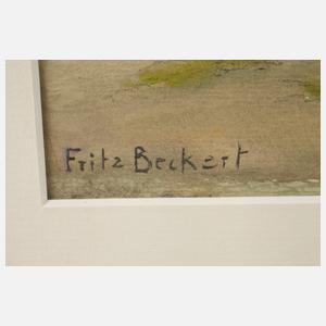 Fritz Beckert, Dresden - an der Elbe