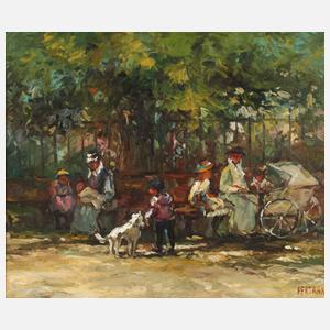Bertran, Parkszene