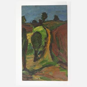 Fredo Bley, Weg zwischen Feldern