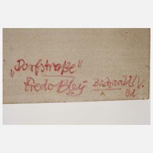 Fredo Bley, "Dorfstraße"