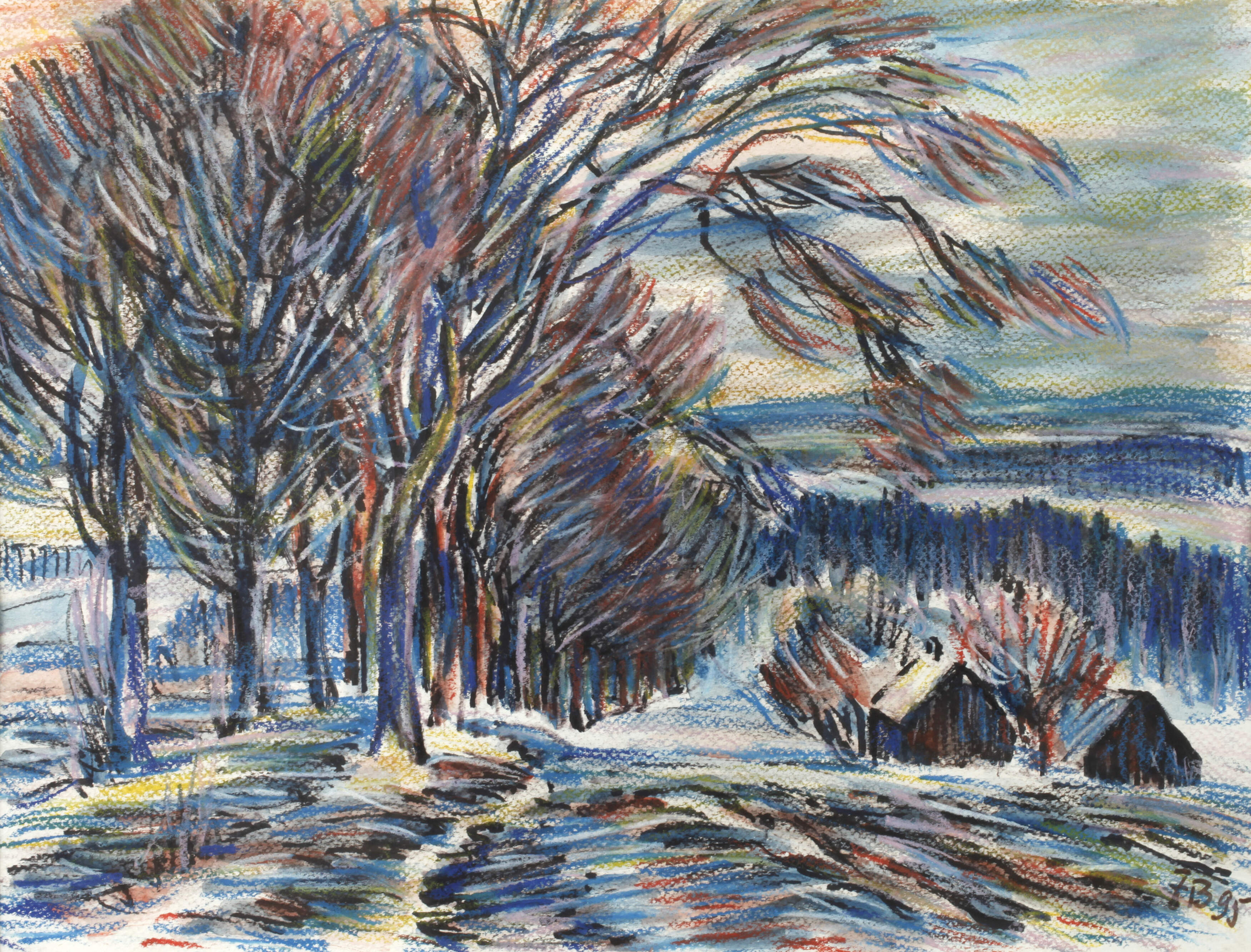 Fredo Bley, Winter im Vogtland