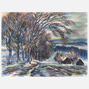 Fredo Bley, Winter im Vogtland