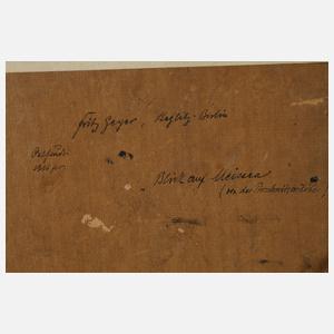 Fritz Geyer, Blick auf Meissen