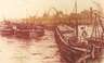 Karl Hänsel, Am Hafen