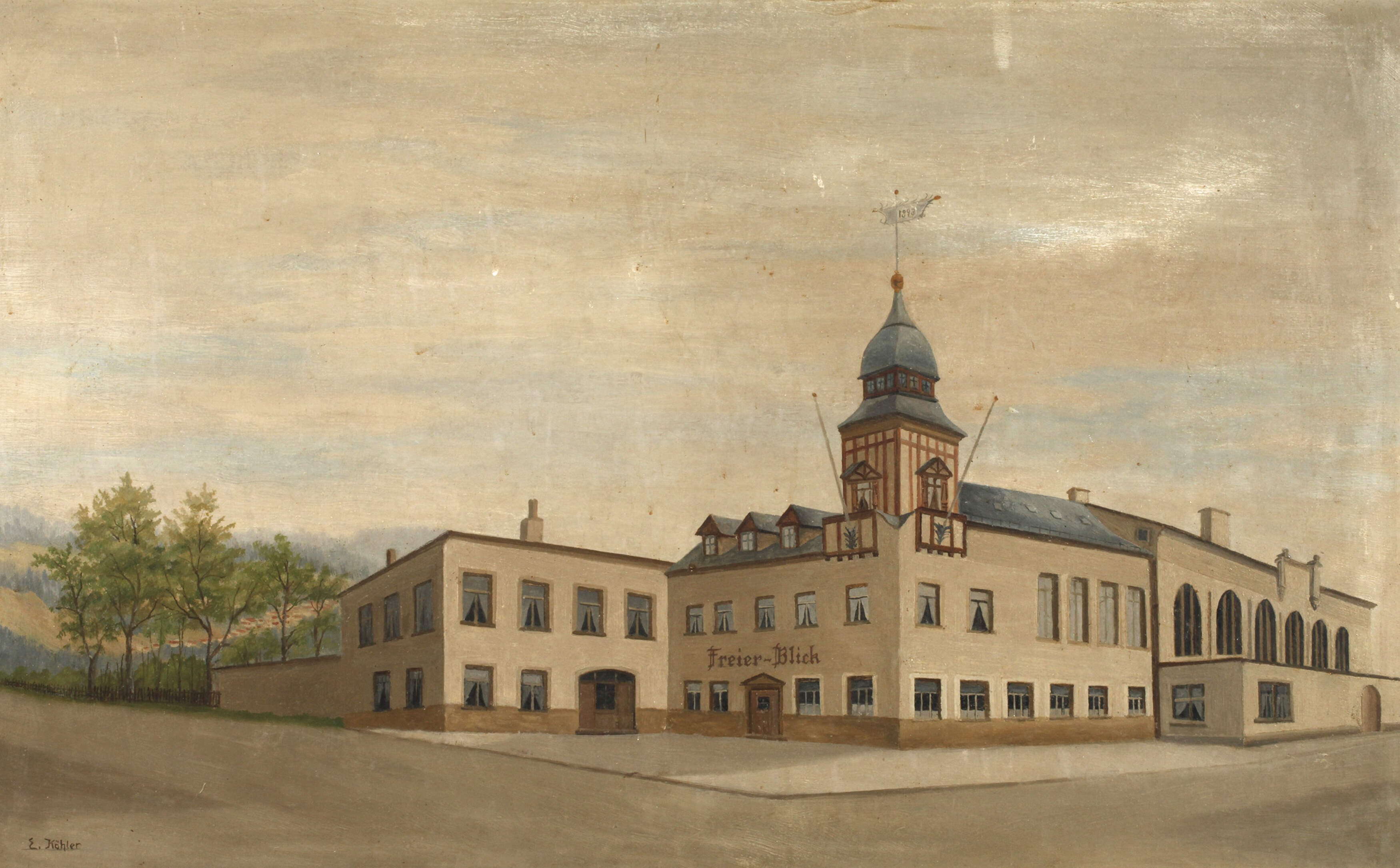 E. Köhler, Gaststätte "Freier Blick" Zwickau
