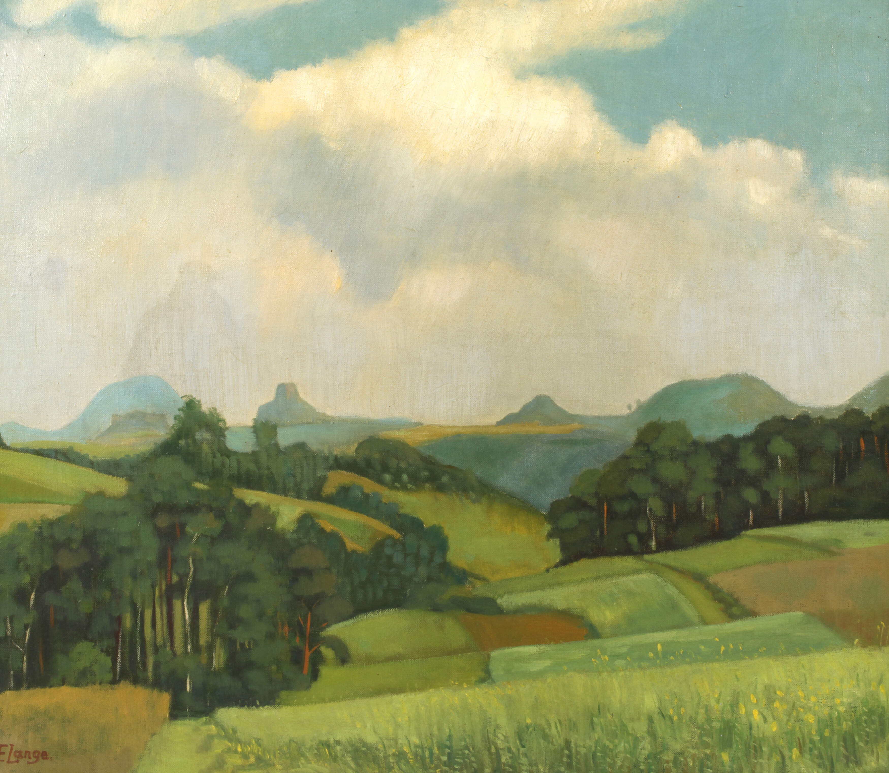 F. Lange, Sächsische Schweiz