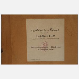 Hans Münnich, "Karwendelgebirge ...."