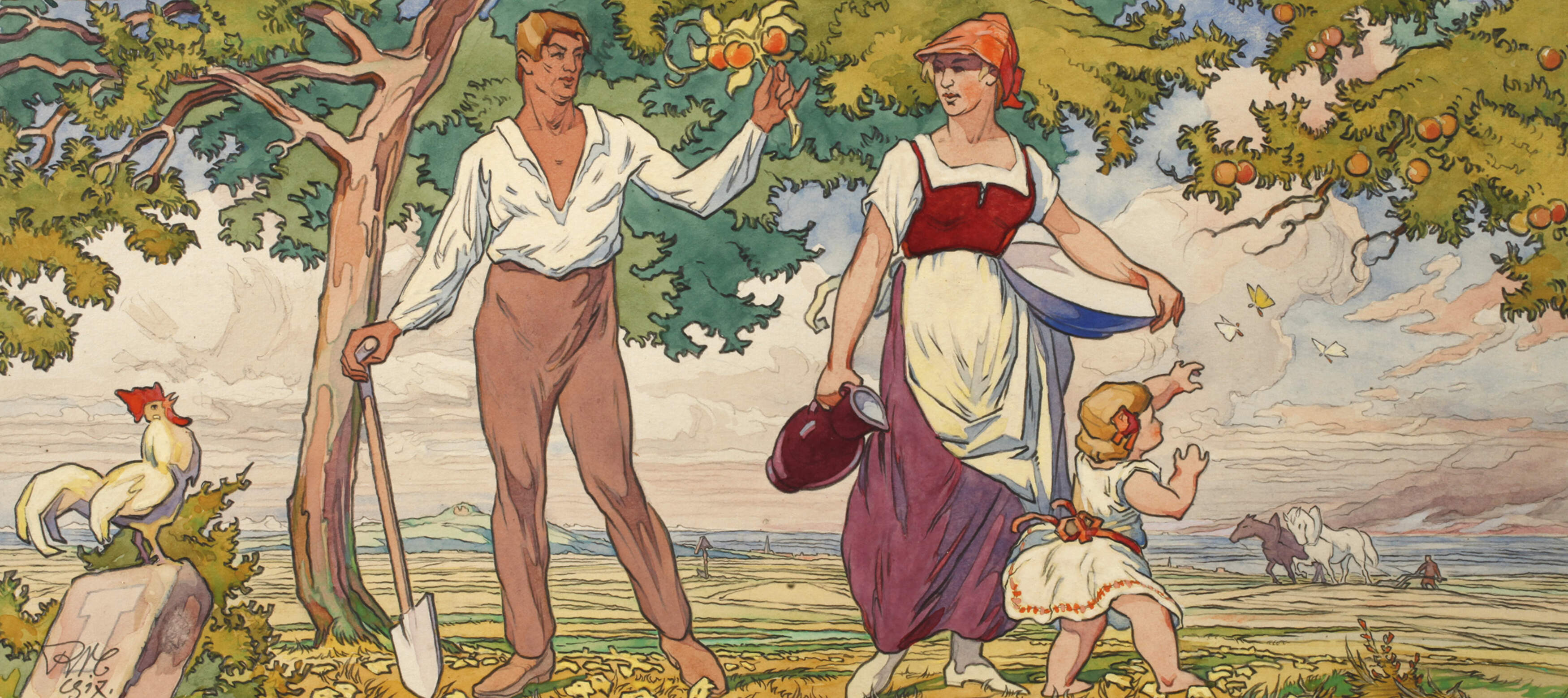 Richard Naumann-Coschütz, Der Sommer