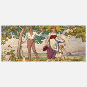 Richard Naumann-Coschütz, Der Sommer