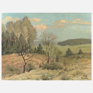 Richard Sachs, Vogtländische Landschaft